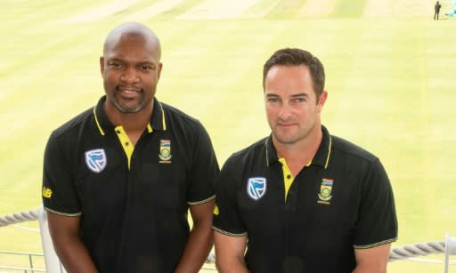 Enoch Nkwe and Mark Boucher were unveiled as South Africa's coaching team at Newlands