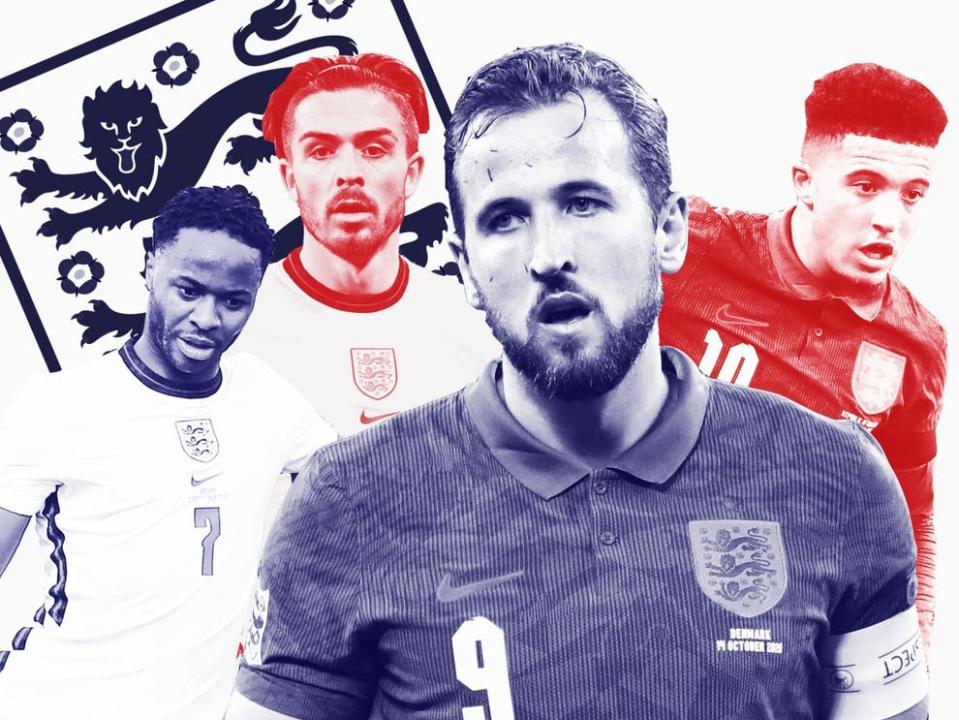 Who will make up Gareth Southgate’s final England squad for Euro 2020? (Getty Images / The Independent)