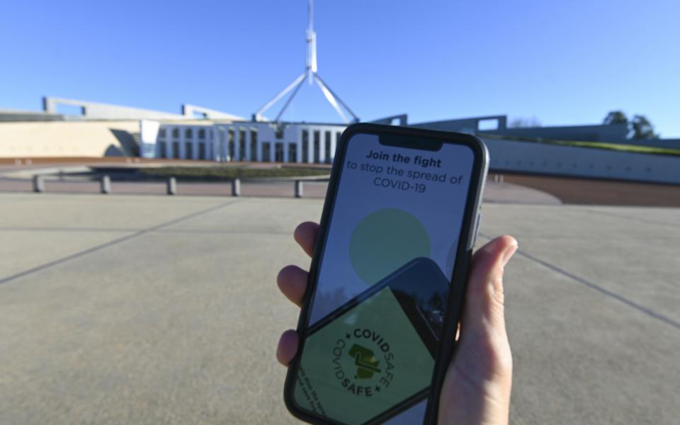 Australia's Covid-19 app has had issues around functionality since its launch earlier this year - EPA