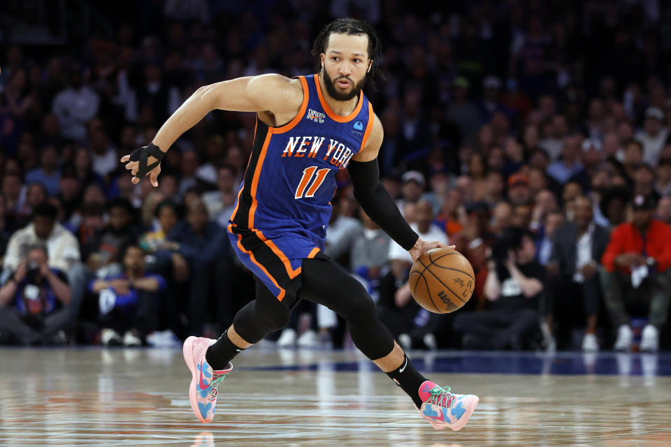 Jalen Brunson。（NBA Photo by Sarah Stier/Getty Images）