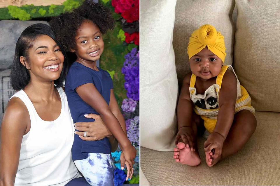 <p>Monica Schipper/Getty; Kaavia James Union Wade/Instagram</p> Gabrielle Union and daughter Kaavia Wade