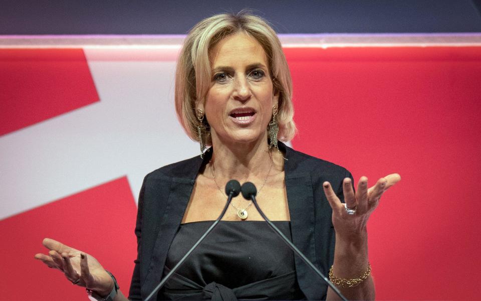 Journalist Emily Maitlis rehearsing ahead of delivering the 2022 MacTaggart Lecture in The Lennox at the EICC at the Edinburgh TV Festival. Picture date: Thursday August 24, 2022.