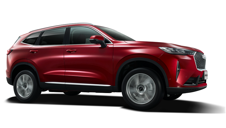 El nuevo Haval H6 creció en dimensiones.