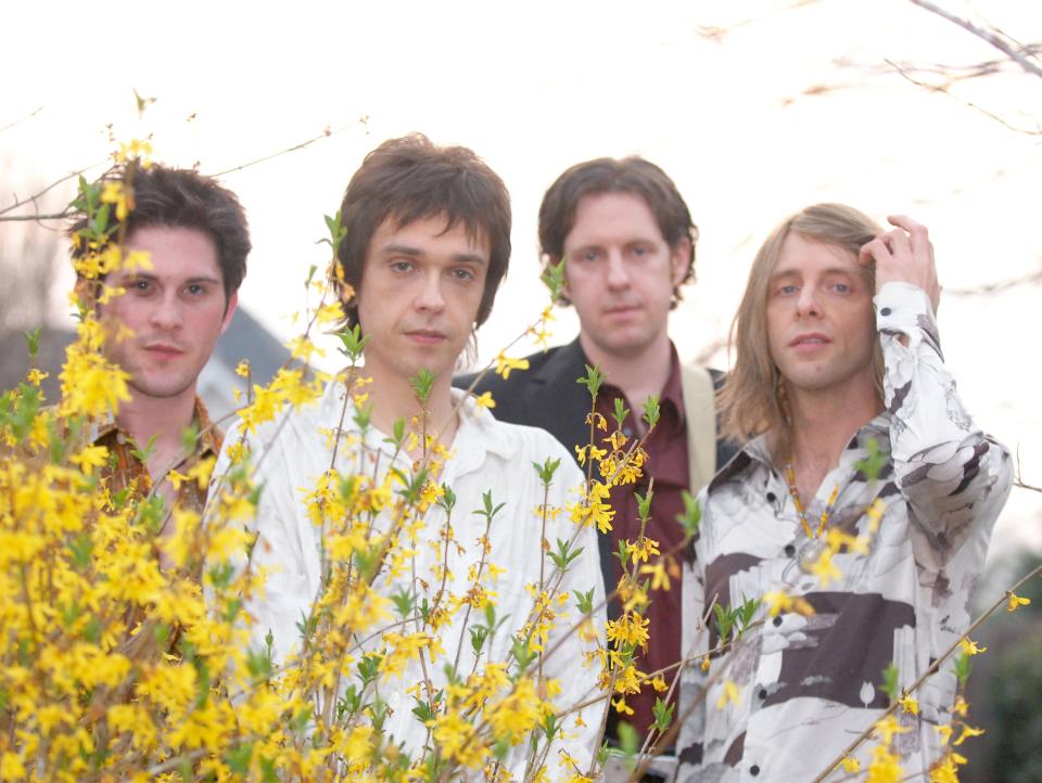 This promotional photo from July 2007 shows The Critical Darlings band members (L-R) Josh Harrison, Chris McKay, Joe Orr and Frank DeFreese.
