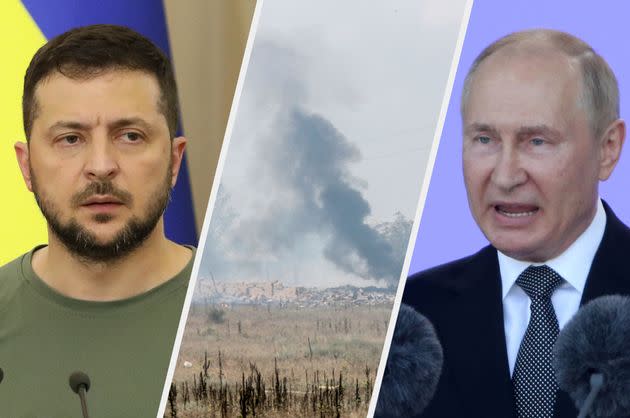 Zelenskyy and Putin's armies have been at war for almost six months now (Photo: Getty)