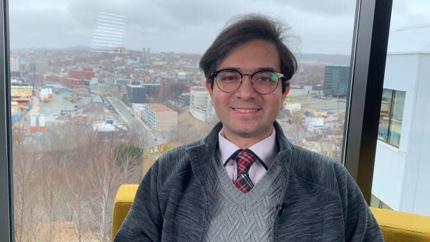 When the pandemic began, graduate student Saman Bazmi didn't leave Memorial University's Signal Hill campus for 32 days.