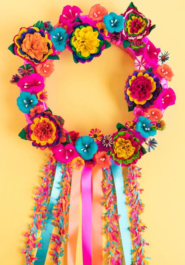 San Antonio-Inspired Flower Crown