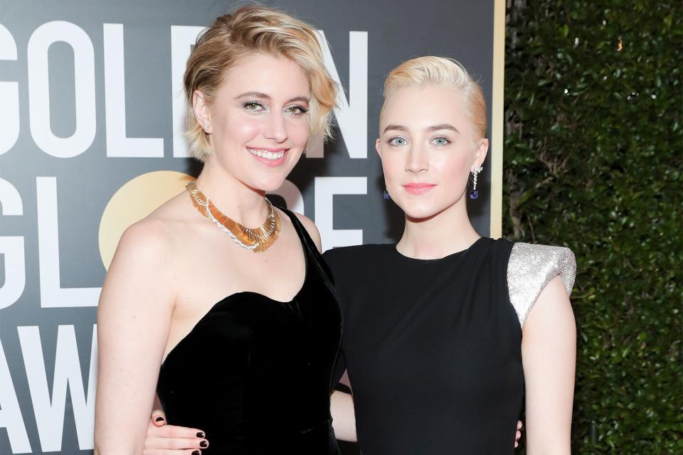 Greta Gerwig and Saoirse Ronan