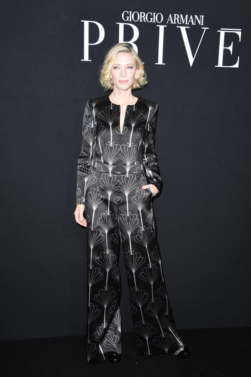 HIT: Cate Blanchett at the Giorgio Armani Prive show