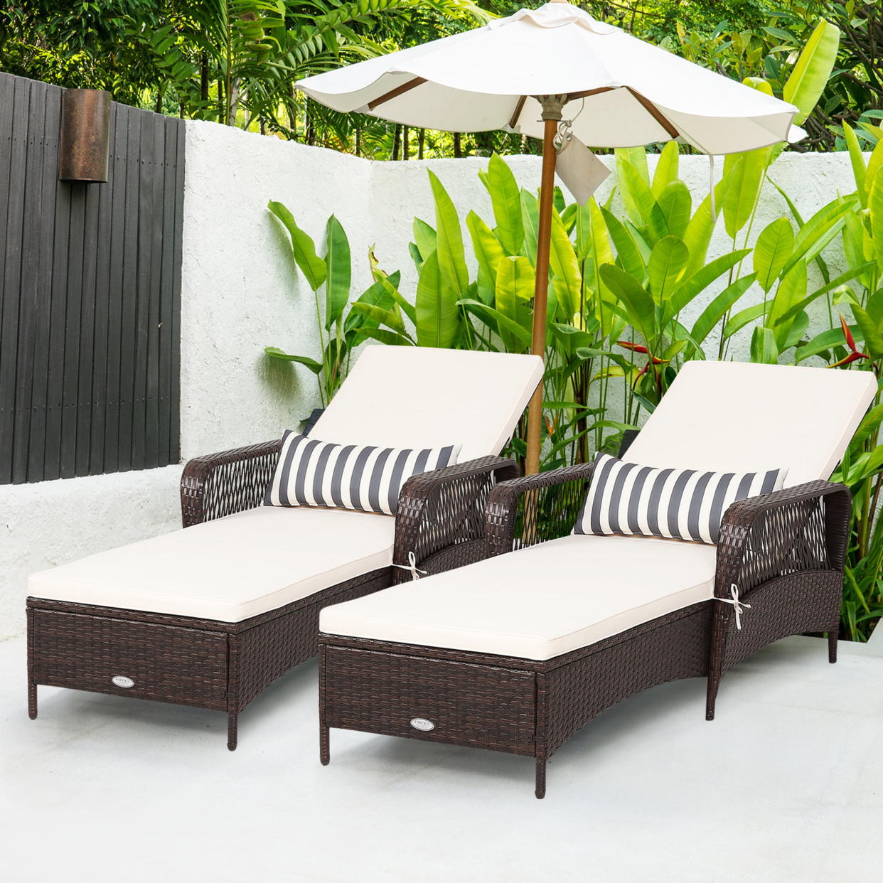 <p><a href="https://go.redirectingat.com?id=74968X1596630&url=https%3A%2F%2Fwww.walmart.com%2Fip%2FGymax-Set-of-2-Rattan-Patio-Lounge-Chair-Chaise-w-Adjustable-Backrest-Cushion-Pillow%2F167057945&sref=https%3A%2F%2Fwww.housebeautiful.com%2Fshopping%2Ffurniture%2Fg32212188%2Fbest-pool-lounge-chairs%2F" rel="nofollow noopener" target="_blank" data-ylk="slk:Shop Now;elm:context_link;itc:0;sec:content-canvas" class="link rapid-noclick-resp">Shop Now</a></p><p>Rattan Patio Lounge Chairs, Set of 2</p><p>walmart.com</p><p>$308.99</p>