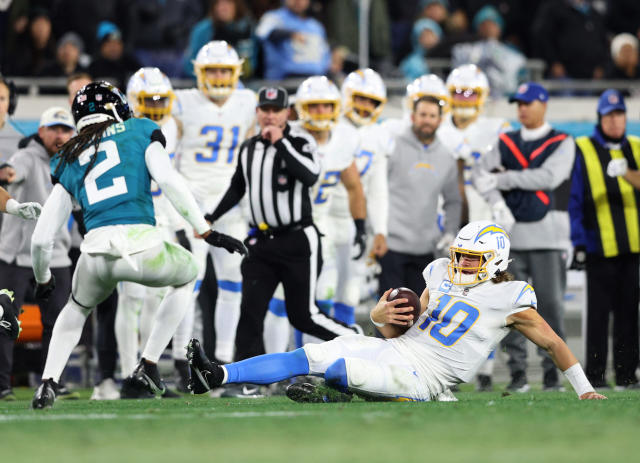 With QB Justin Herbert Ailing, Jaguars Rout Chargers 38-10 – NBC Los Angeles