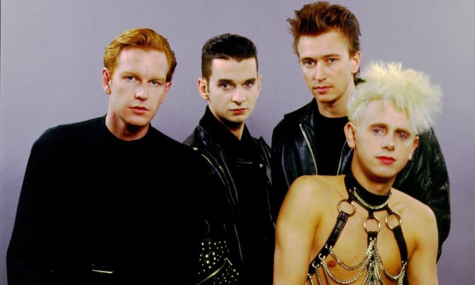 Stadiums here we come: Depeche Mode in the late 1980s.