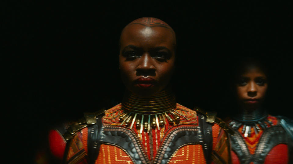 Danai Gurira as Okoye in Black Panther: Wakanda Forever