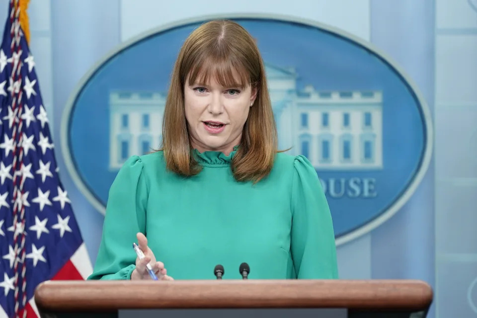 White House communications director Kate Bedingfield.