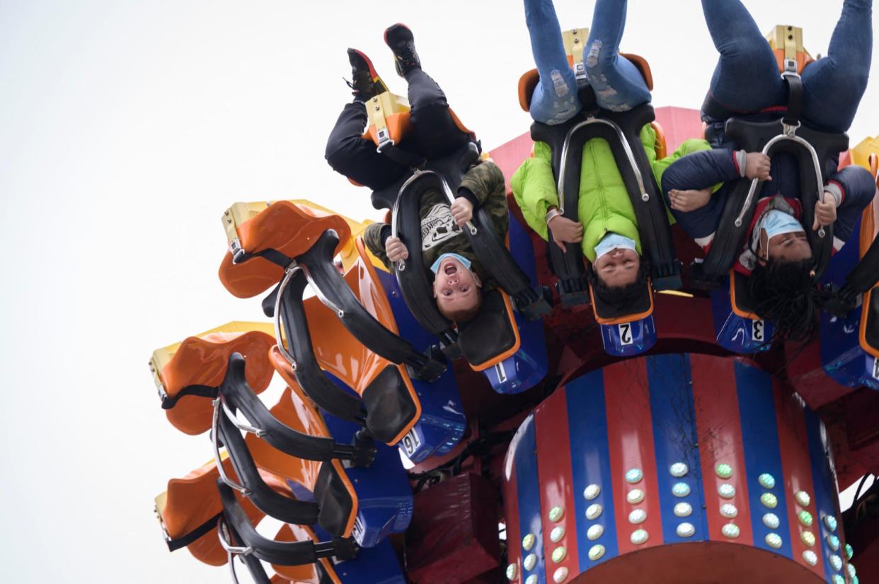 Le parc d'attractions de Coney Island à New York a rouvert ses portes - ED JONES 