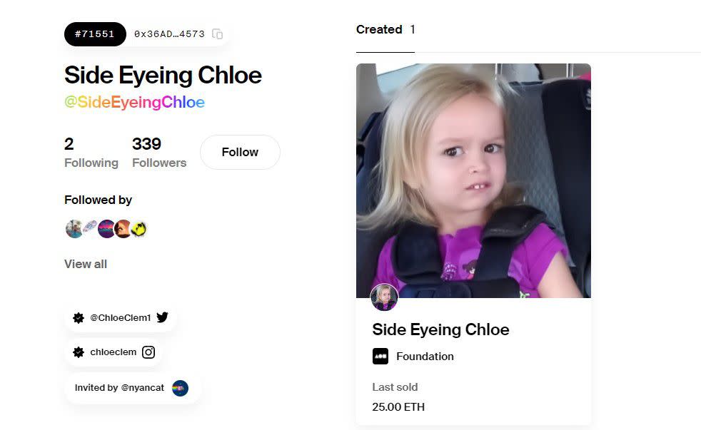 Side Eyeing Chloe