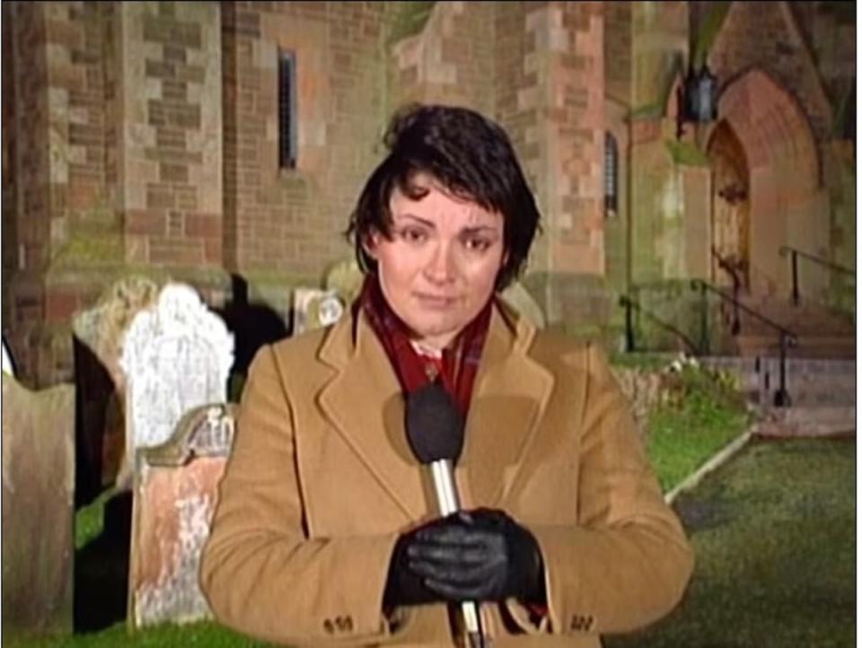 Kelly was 29 when she first reported on the tragedy (ITV)