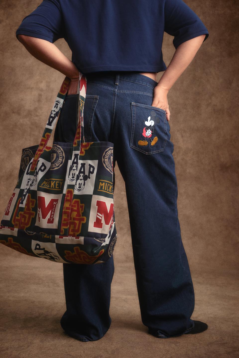  A tote and jeans from the Gap x Disney collaboration.  