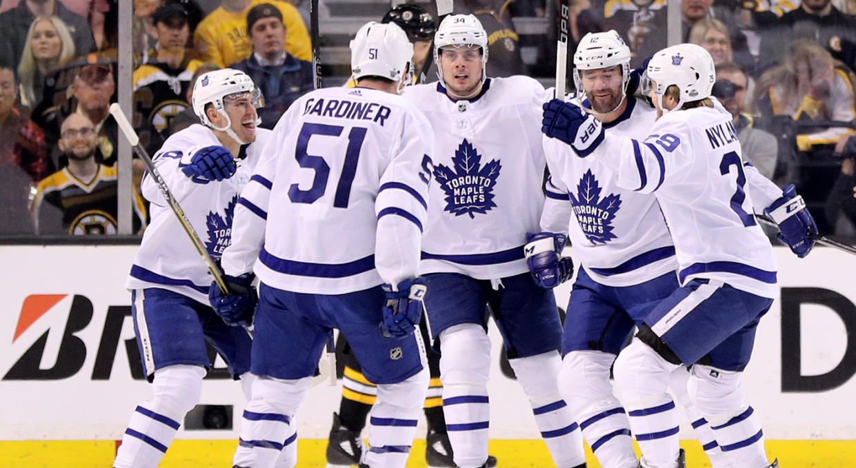 The Maple Leafs look awfully dangerous right now. (Maddie Meyer/Getty Images)