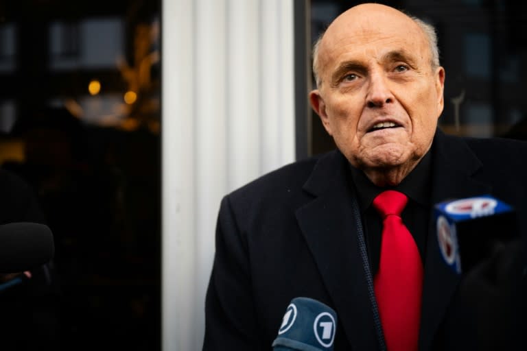 Rudy Giuliani appeared virtually to enter 'not guilty' pleas to Arizona charges that he tried to subvert the 2020 presidential election (Brandon Bell)