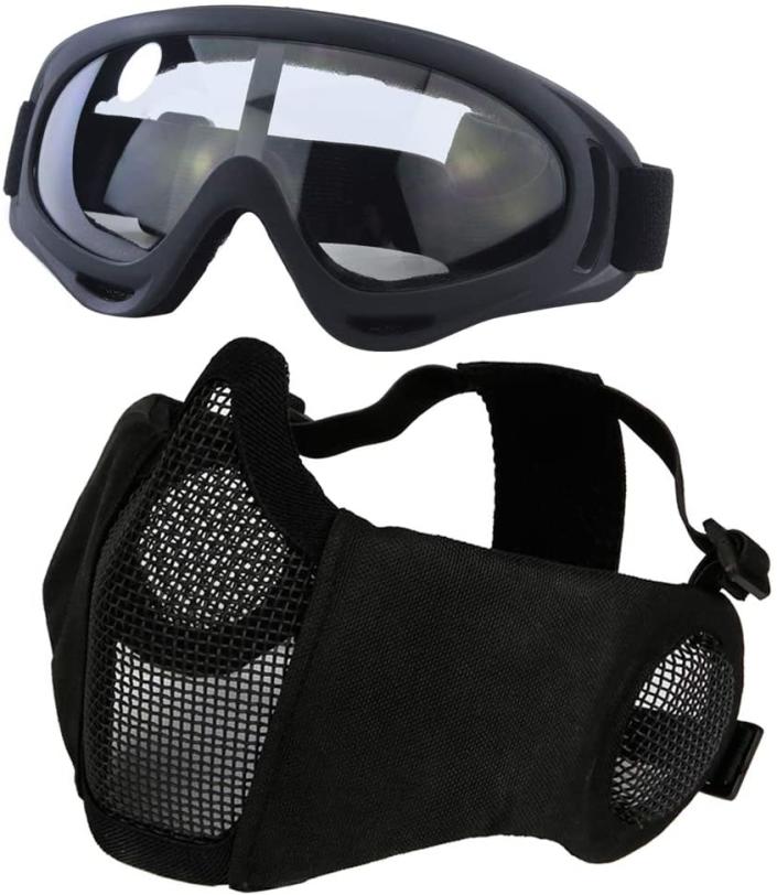 Yzpacc Airsoft Mask and Goggles