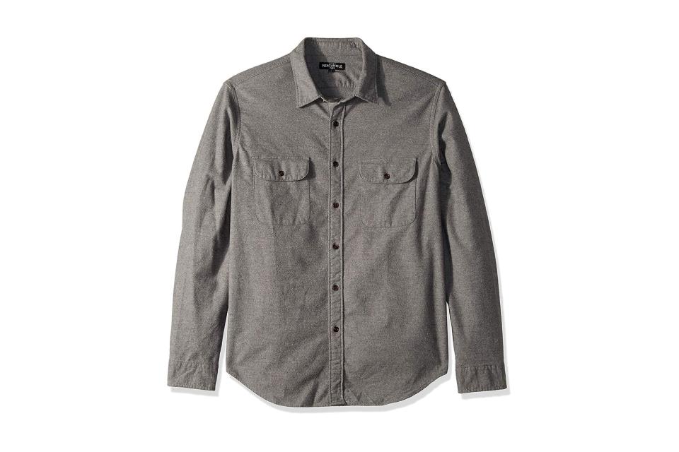 J.Crew Mercantile long-sleeve elbow patch shirt (was $60, 50% off)