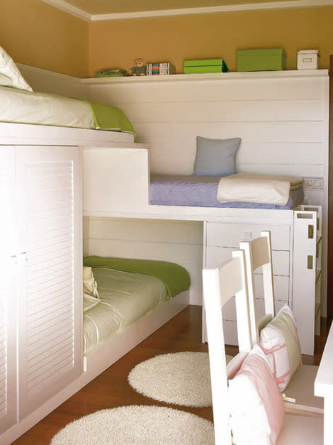 Three-Tier Bunks 