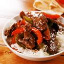 <p>We're huge fans of <a href="https://www.delish.com/uk/cooking/recipes/a29029747/slow-cooker-beef-broccoli-recipe/" rel="nofollow noopener" target="_blank" data-ylk="slk:homemade beef and broccoli;elm:context_link;itc:0" class="link ">homemade beef and broccoli</a>, but many people are still afraid of the green florets. This is the <a href="https://www.delish.com/uk/cooking/recipes/g33008494/broccoli-recipes/" rel="nofollow noopener" target="_blank" data-ylk="slk:broccoli;elm:context_link;itc:0" class="link ">broccoli</a>-free version of your favourite takeaway stir fry. We like to use red and green <a href="https://www.delish.com/uk/cooking/recipes/g41055157/best-pepper-recipes/" rel="nofollow noopener" target="_blank" data-ylk="slk:peppers;elm:context_link;itc:0" class="link ">peppers</a> (because they make the dish so dang pretty!), but you can swap in whatever colours you like best. </p><p>Get the <a href="https://www.delish.com/uk/cooking/recipes/a30774954/pepper-steak-recipe/" rel="nofollow noopener" target="_blank" data-ylk="slk:Pepper Steak;elm:context_link;itc:0" class="link ">Pepper Steak</a> recipe.</p>