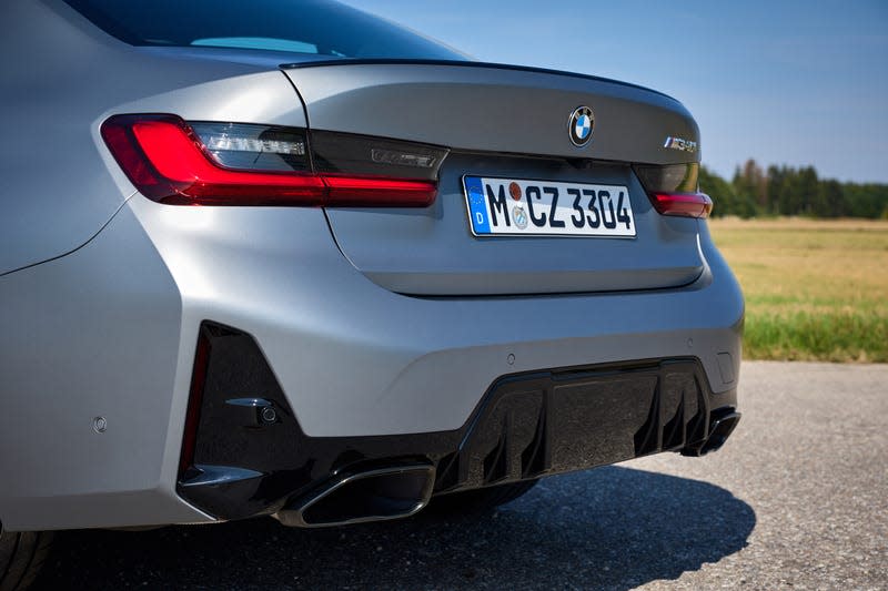 BMW M340i rear (Euro model shown)