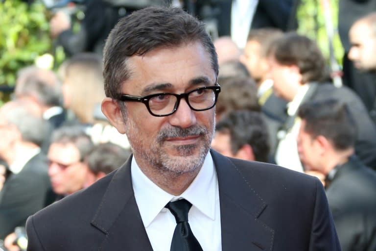 Turkish director Nuri Bilge Ceylan in Cannes in 2014 when his film "Kis Uykusu" ("Winter Sleep")won the Palme D'Or