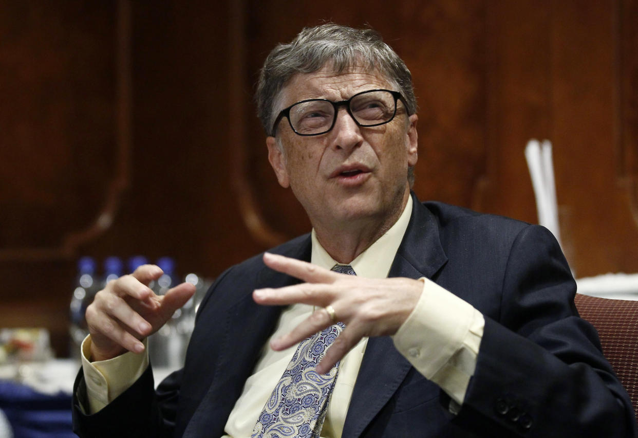 Bill Gates wince