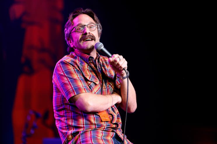 Marc Maron knows how to handle hecklers. (Photo: Randy Shropshire/Getty Images)