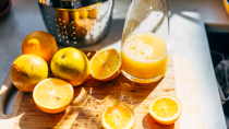 <p> If there's one drink that is a morning classic, it's orange juice. The beverage, when of the freshly squeezed variety, is naturally high in vitamin C - which is important for immune function and cardiovascular health. </p>