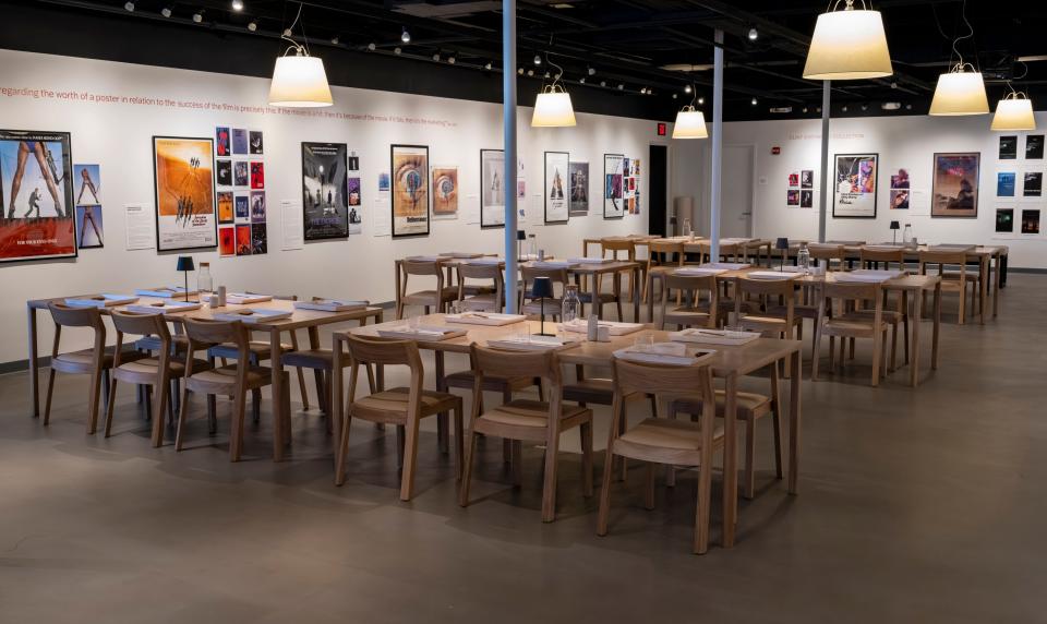 Take 3 Wine Bar & Café will feature an array of local delicacies including cheese boards, fine wines, craft beer, coffee, and more, all against the backdrop of captivating art exhibitions. It opens April 11 on the top floor of the theater.