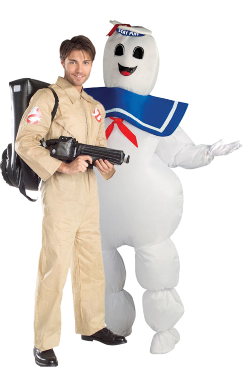 Ghostbuster and Marshmallow Man