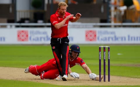 Paul Collingwood in action for Durham last summer - Credit: getty images