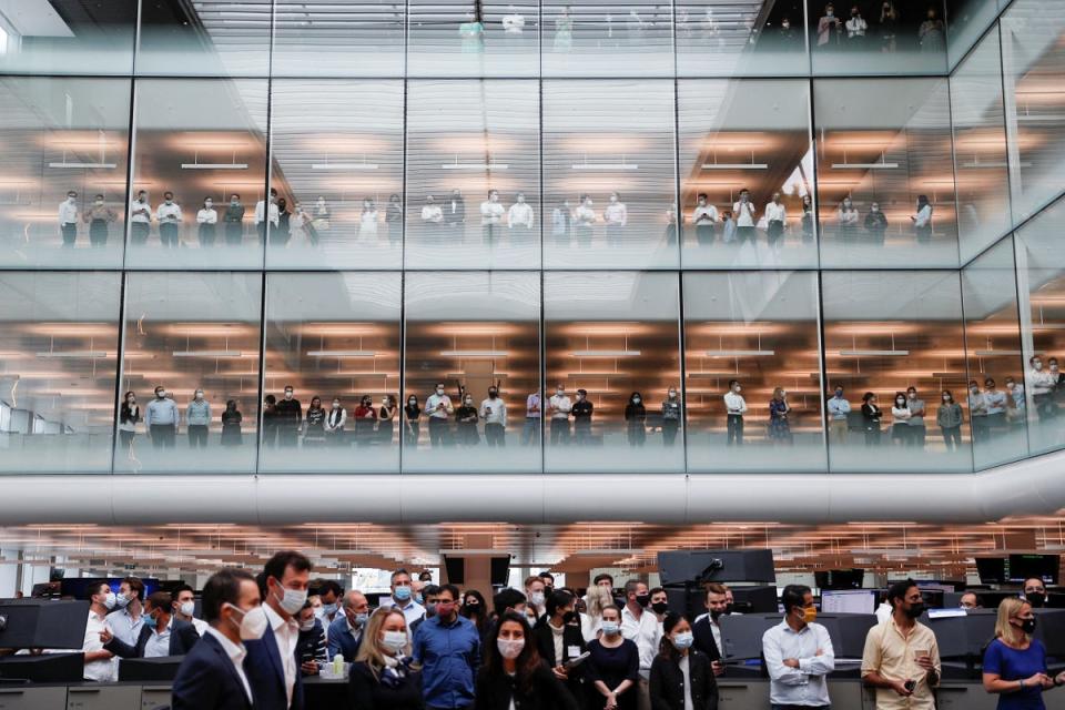 Goldman Sachs’ UK headquarters in London  (POOL/AFP via Getty Images)