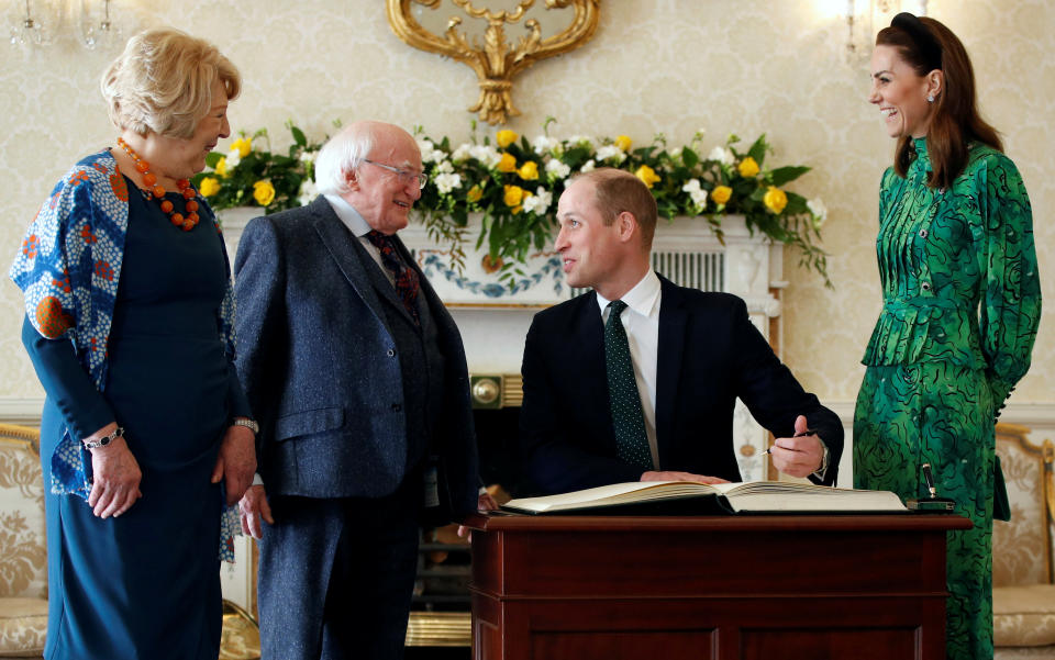 The Duke And Duchess Of Cambridge Visit Ireland - Day One