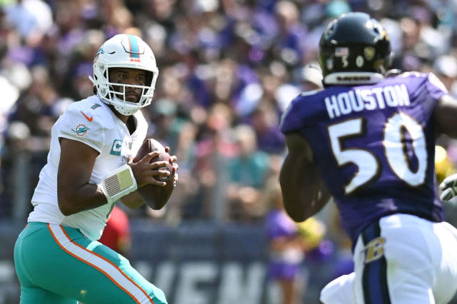 Miami Dolphins vs Baltimore Ravens - September 18, 2022