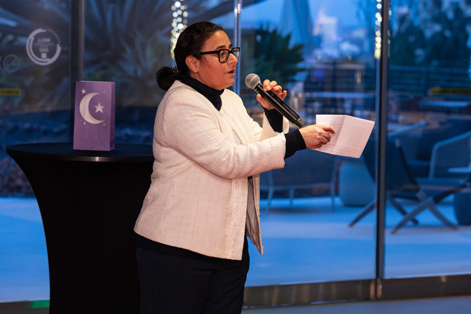 Sue Obeidi, Director of the Hollywood Bureau, MPAC, Speaks at CAA's Iftar