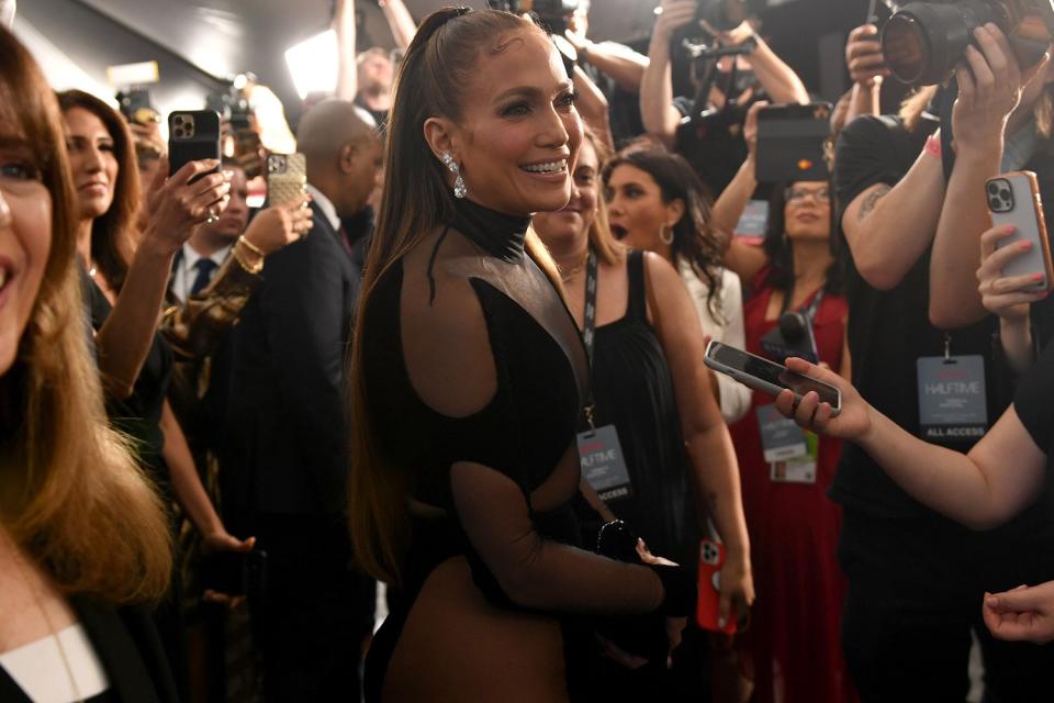 NEW YORK, NEW YORK - JUNE 08: Jennifer Lopez attends the Tribeca Festival Opening Night &amp; World Premiere of Netflix's Halftime on June 08, 2022 in New York City. (Photo by Noam Galai/Getty Images)