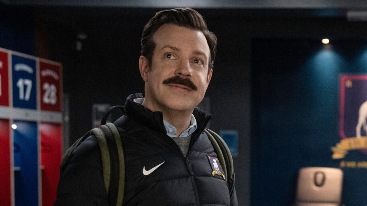  Jason Sudeikis as Ted Lasso in the series finale. 