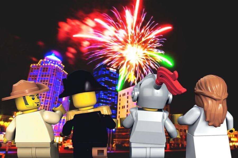 Celebra el Año Nuevo con un Espectáculo de Fuegos Artificiales en LEGOLAND