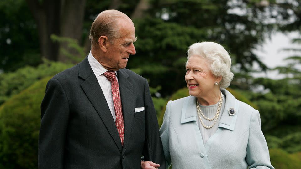 Die Queen und Prinz Philip feiern ihren 73. Hochzeitstag. Foto: Getty