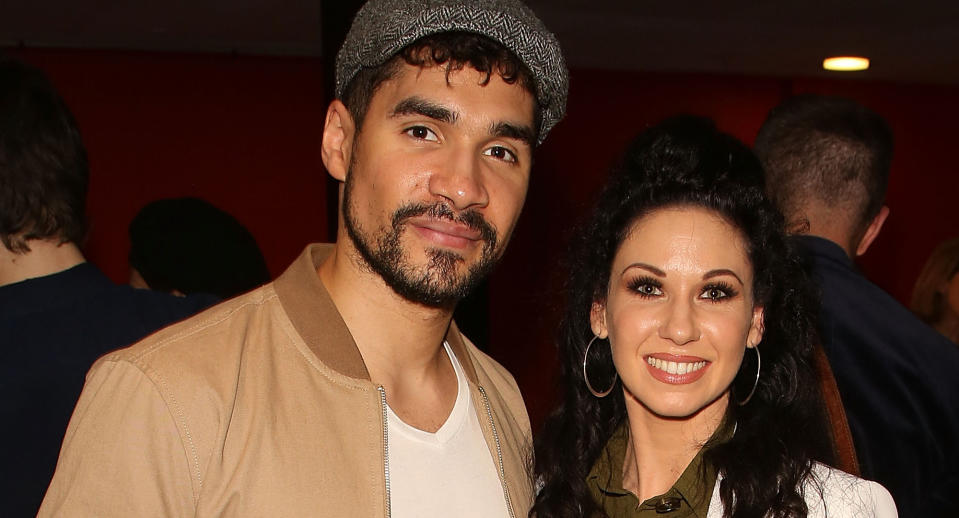 Louis Smith and Charlie Bruce attend press night after party for "Somnium: A Dancer's Dream" at Sadler's Wells Theatre on June 20, 2019 in London, England. (Photo by David M. Benett/Dave Benett/Getty Images)