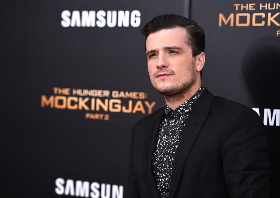 Josh Hutcherson attends "The Hunger Games: Mockingjay- Part 2" New York Premiere