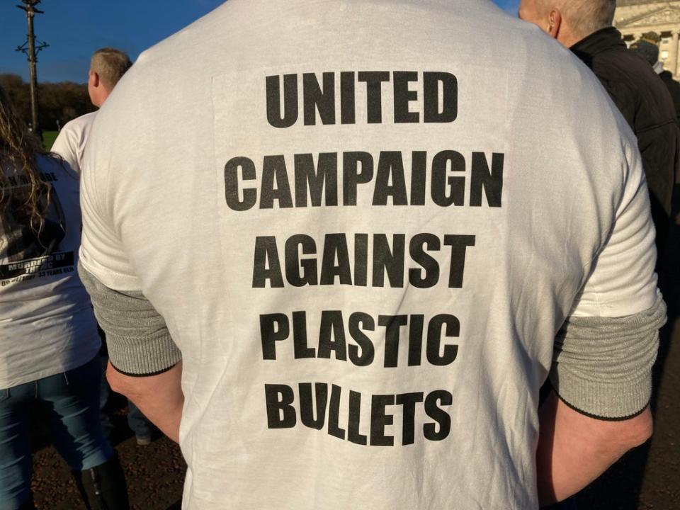 A campaign is calling for the ending of the use of plastic bullets by police in Northern Ireland. (Rebecca Black/PA)