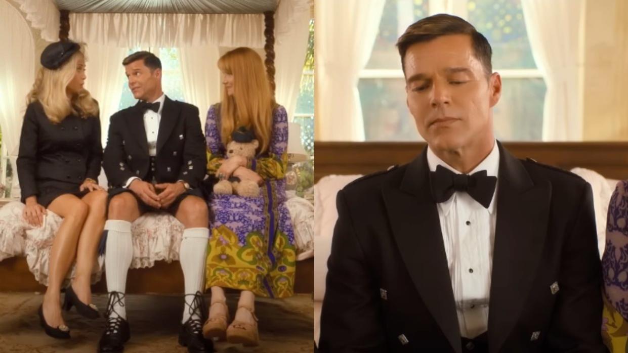 Kristen Wiig, Ricky Martin, Laura Dern on Palm Royale