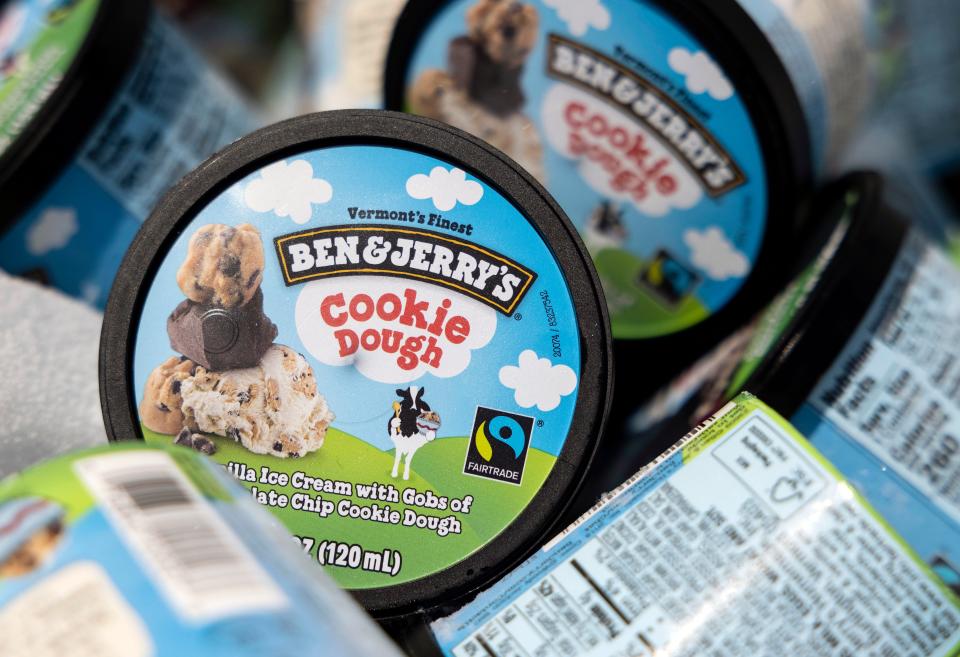 Unilever subsidiary Ben & Jerry’s has said it will stop sales in occupied Palestinian territories (Getty Images)