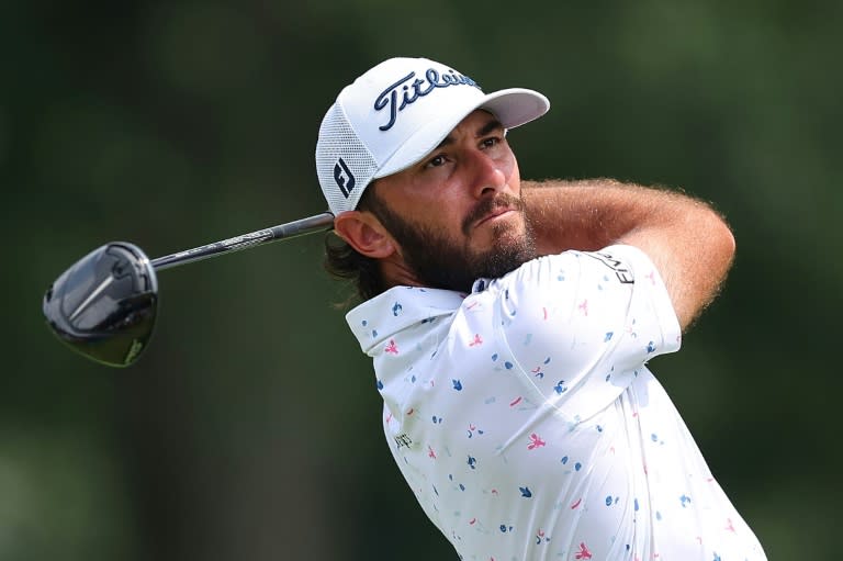 American Max Homa seized the lead after the second round of the BMW Championship at Olympia Fields Country Club (Michael Reaves)